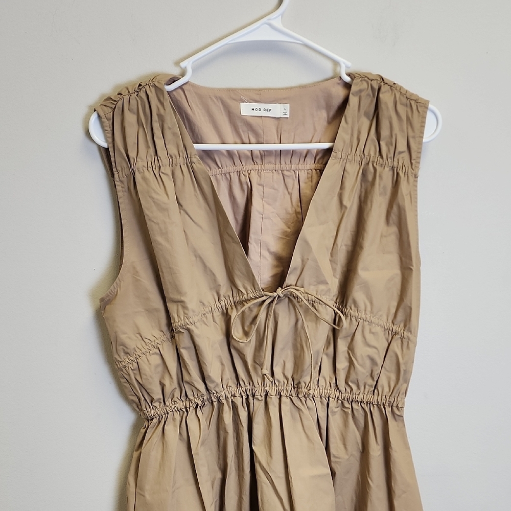 Mod Ref Tan Midi Dress - Picture 4 of 5